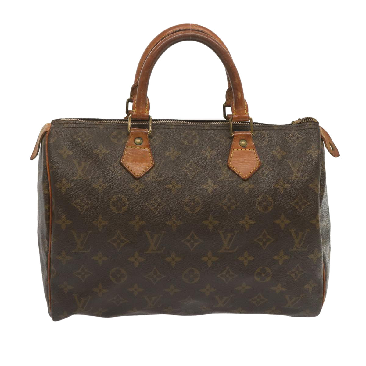 LOUIS VUITTON Monogram Speedy 30 Hand Bag M41526 LV Auth bs12668