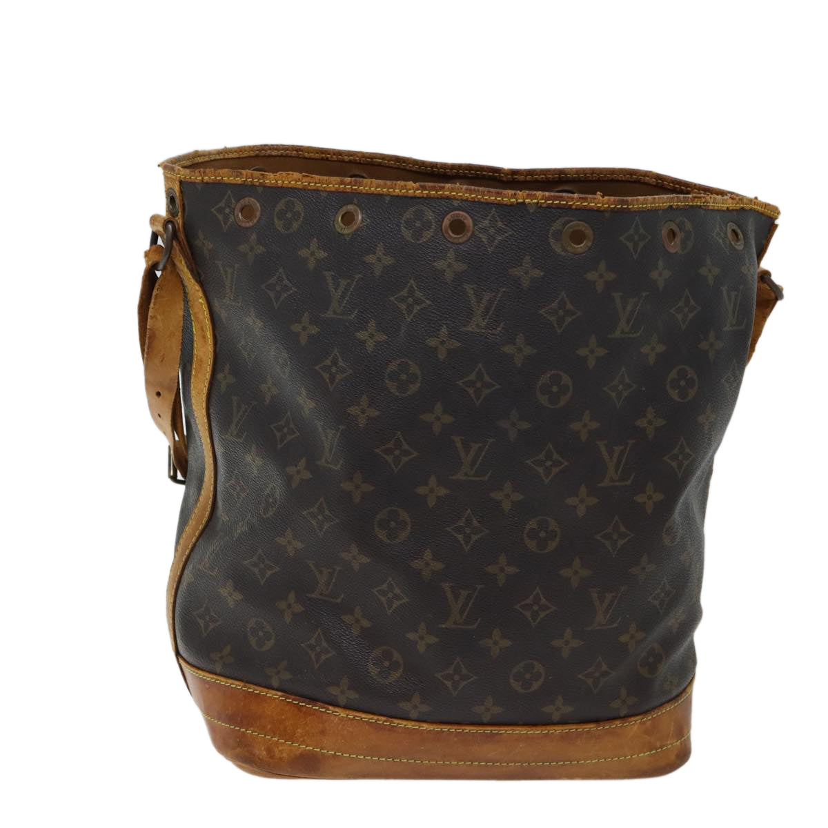 LOUIS VUITTON Monogram Noe Shoulder Bag M42224 LV Auth bs12673