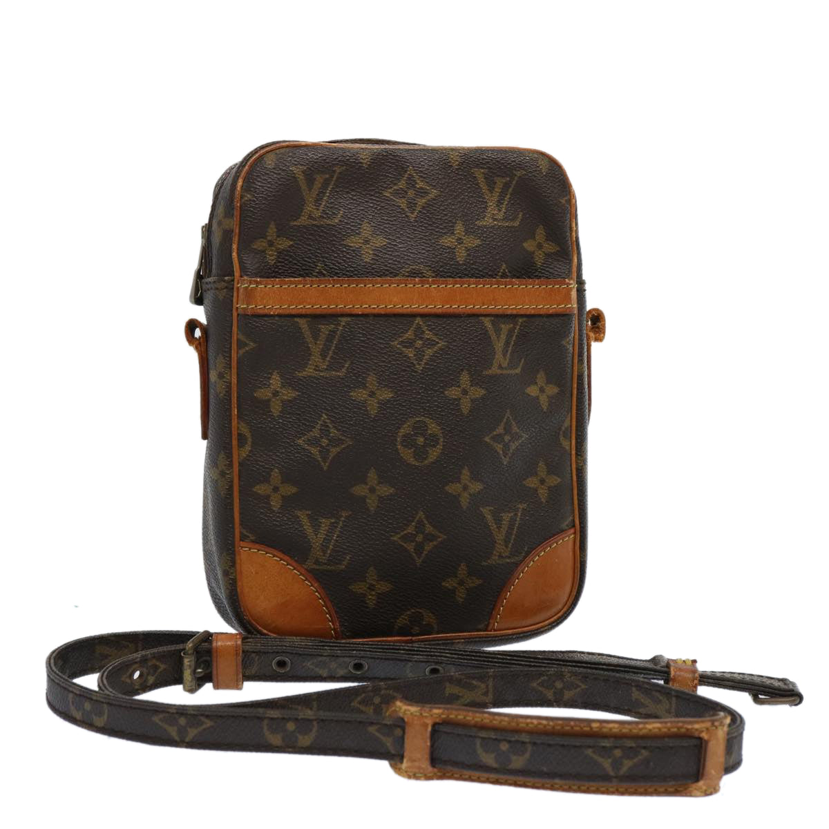 LOUIS VUITTON Monogram Danube Shoulder Bag M45266 LV Auth bs12683