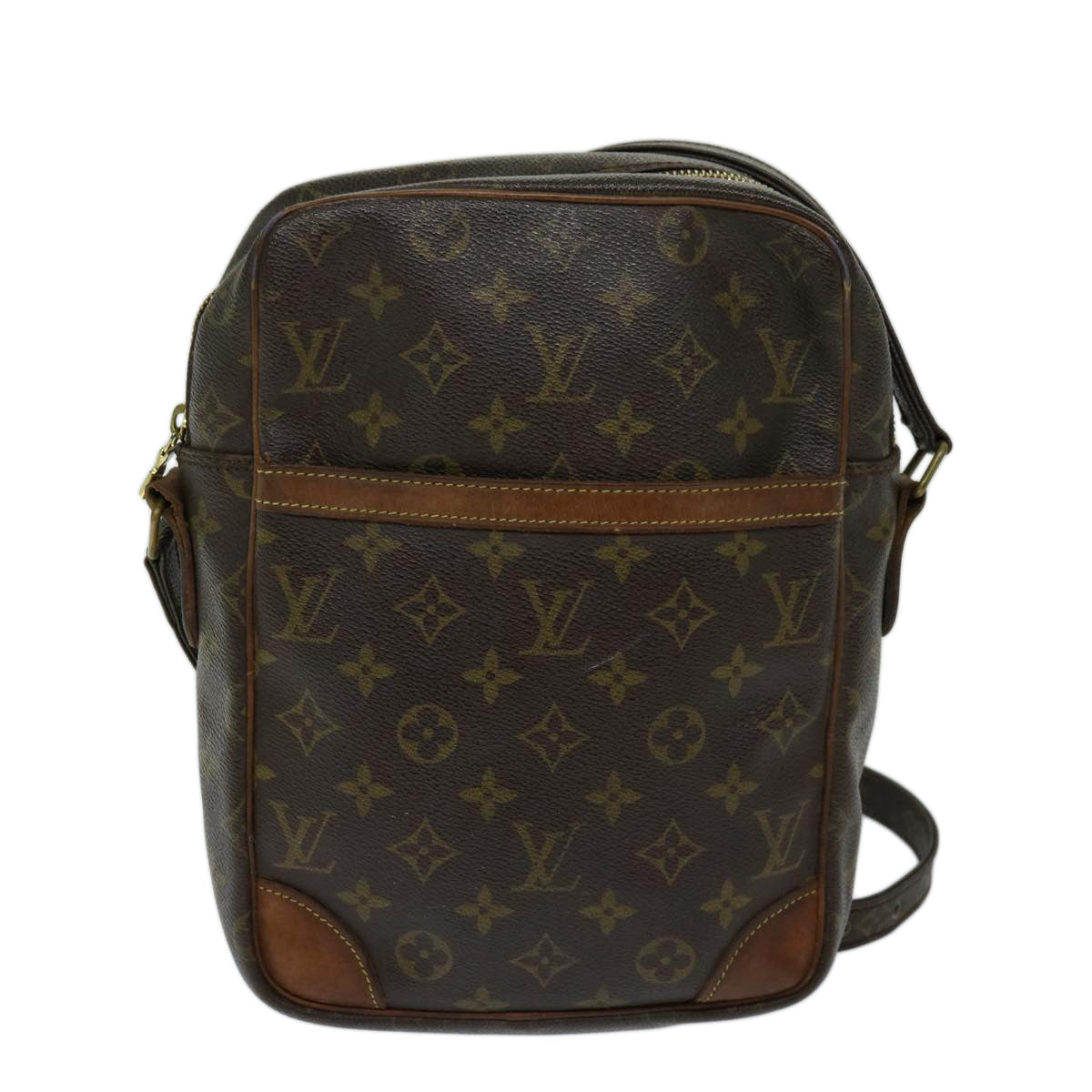 LOUIS VUITTON Monogram Danube MM Shoulder Bag M45264 LV Auth bs12684