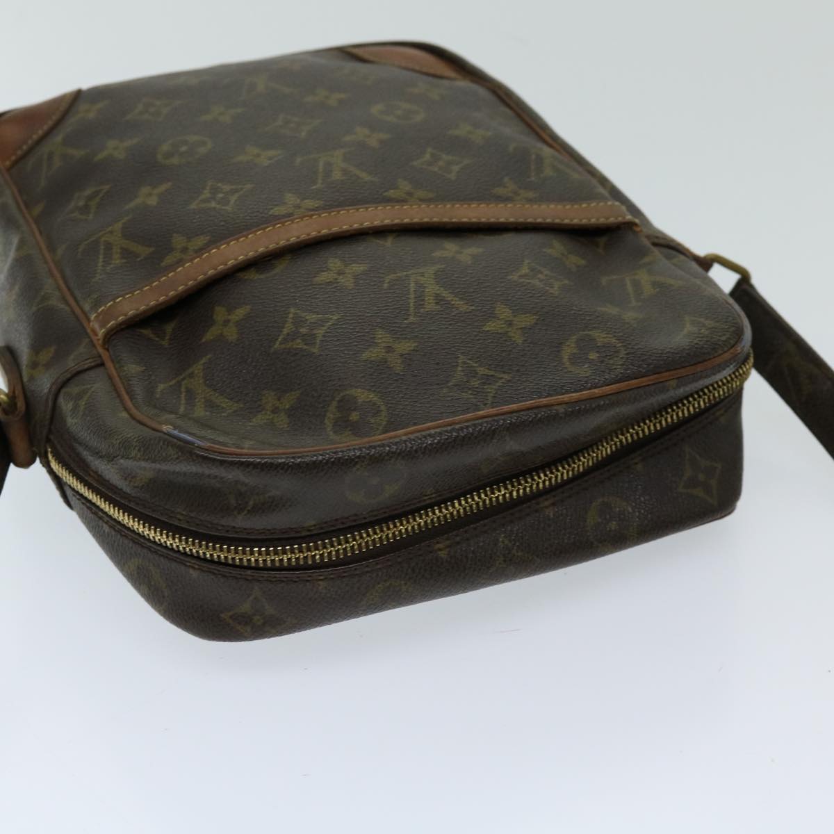 LOUIS VUITTON Monogram Danube MM Shoulder Bag M45264 LV Auth bs12684