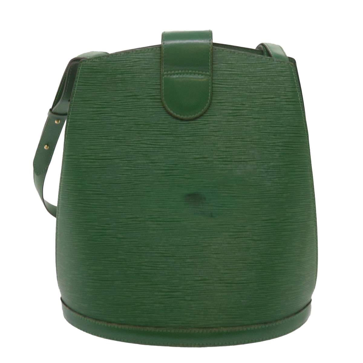LOUIS VUITTON Epi Cluny Shoulder Bag Green M52254 LV Auth bs12689