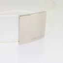 LOUIS VUITTON Belt S Size Clear LV Auth bs12695-4