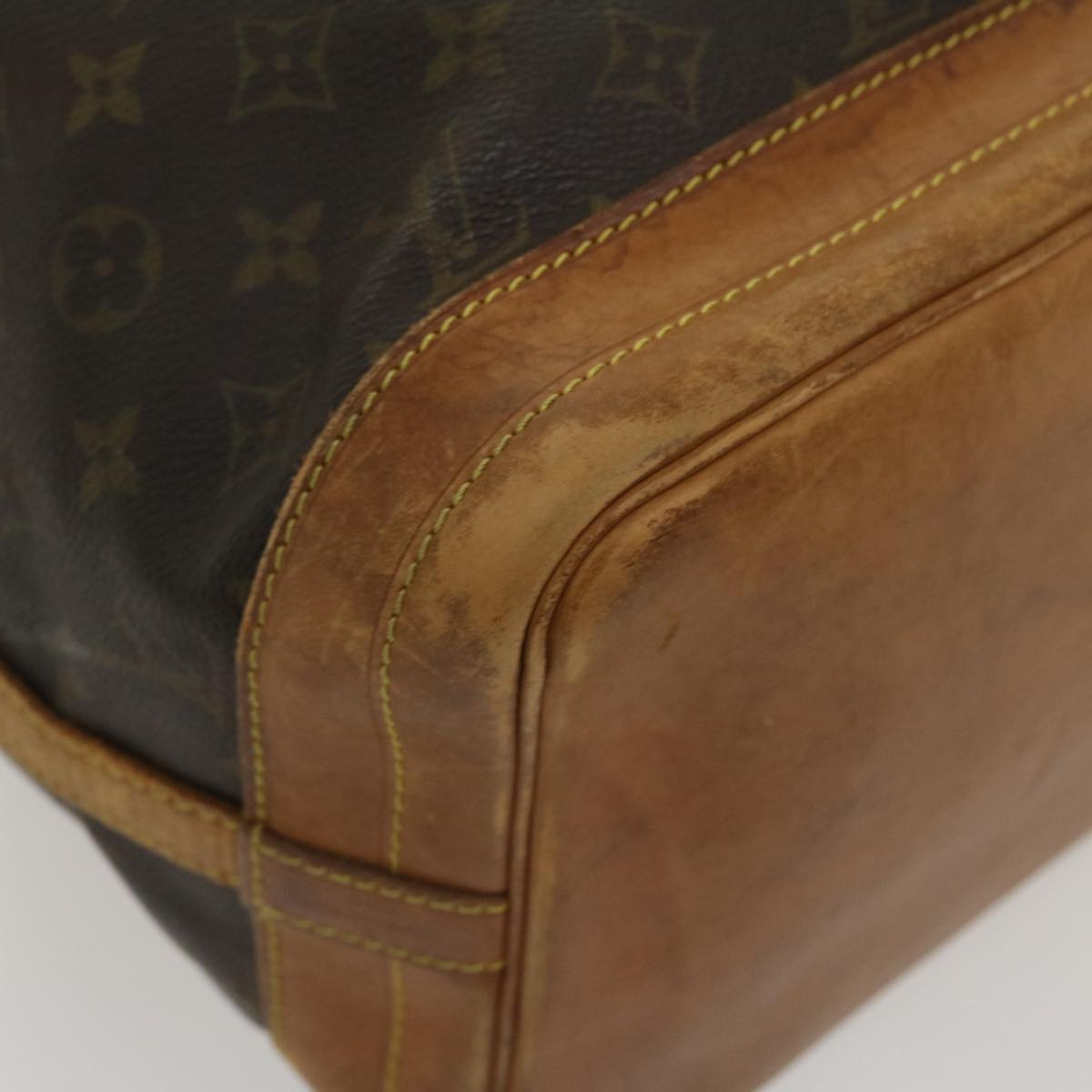 LOUIS VUITTON Monogram Noe Shoulder Bag M42224 LV Auth bs1270