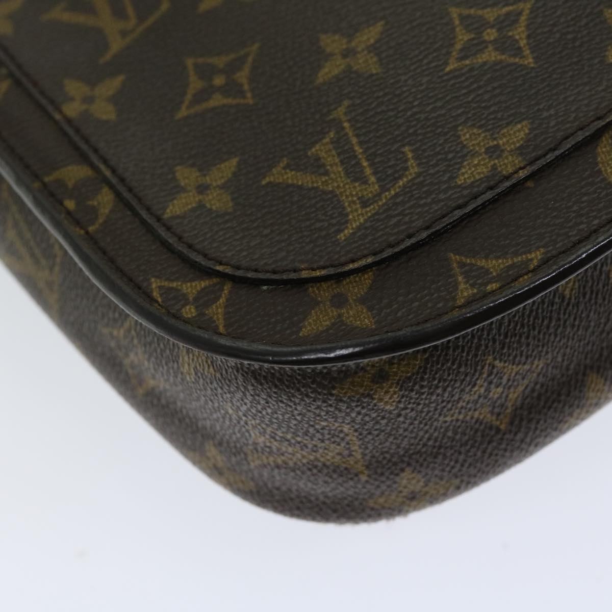 LOUIS VUITTON Monogram Saint Cloud GM Shoulder Bag M51242 LV Auth bs12700