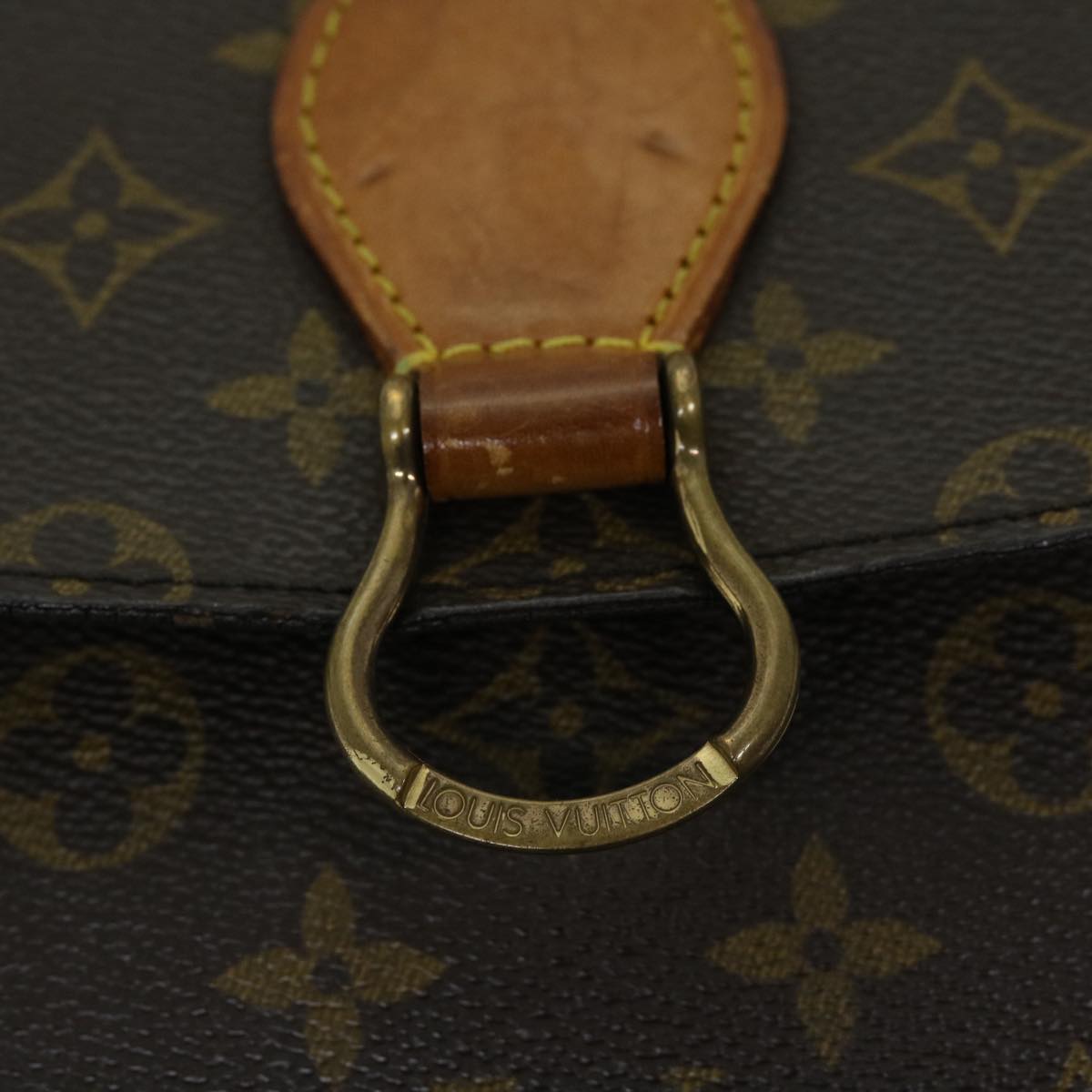 LOUIS VUITTON Monogram Saint Cloud GM Shoulder Bag M51242 LV Auth bs12700