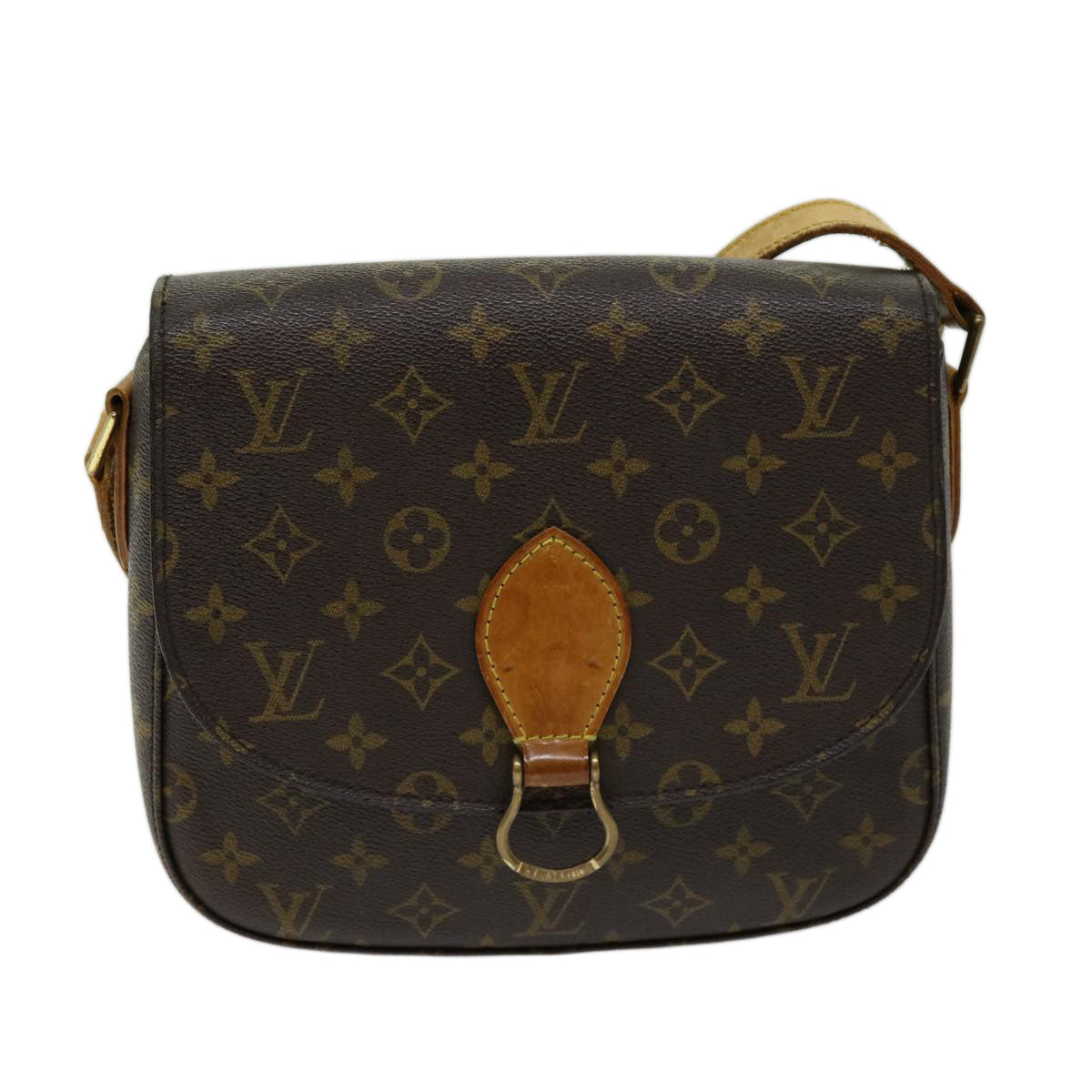 LOUIS VUITTON Monogram Saint Cloud GM Shoulder Bag M51242 LV Auth bs12700 - 0