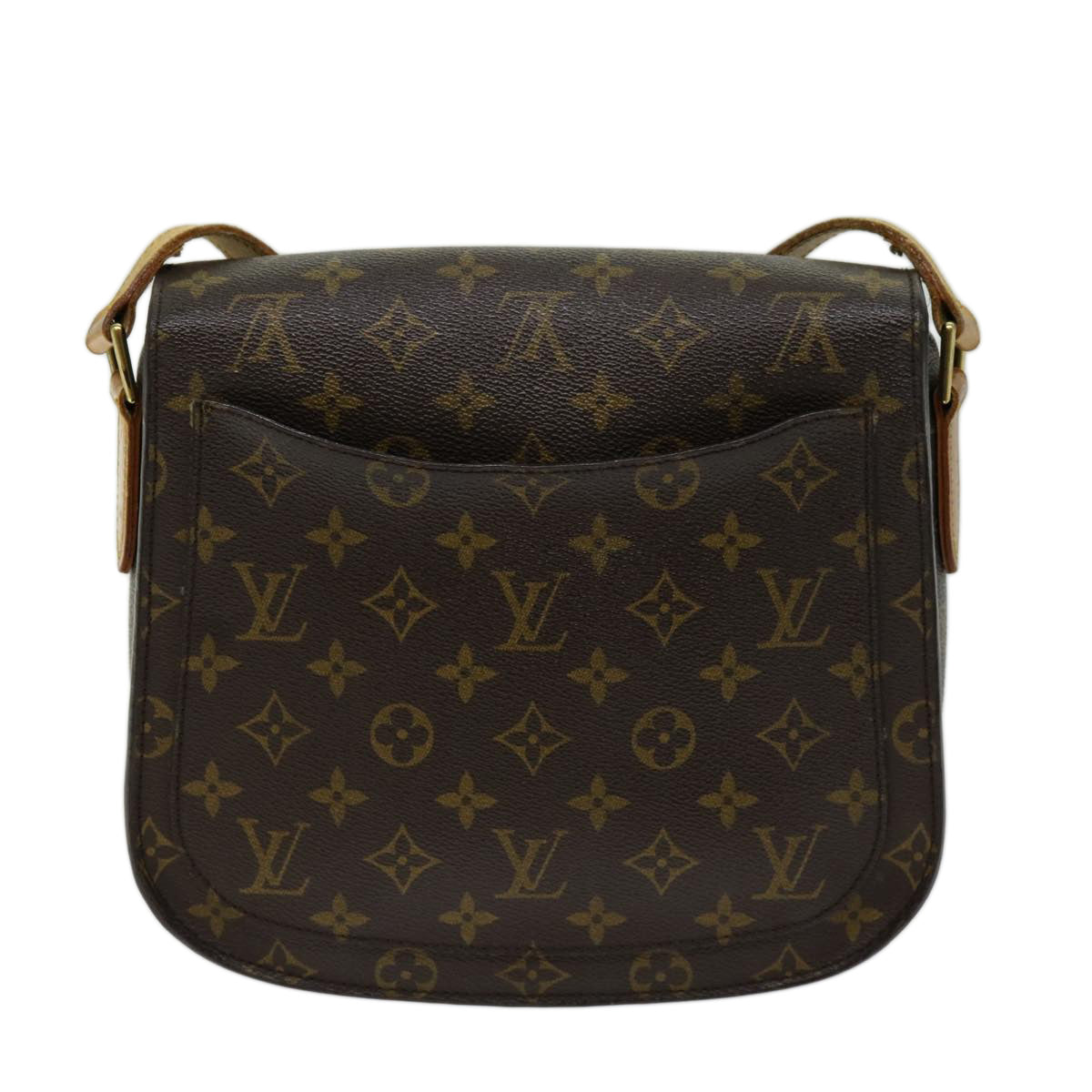 LOUIS VUITTON Monogram Saint Cloud GM Shoulder Bag M51242 LV Auth bs12700