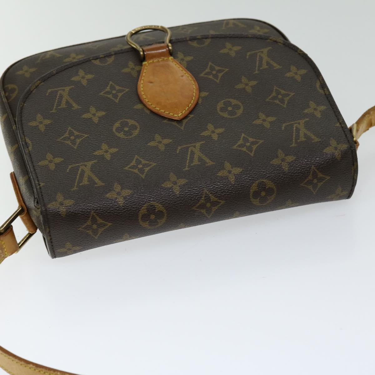 LOUIS VUITTON Monogram Saint Cloud GM Shoulder Bag M51242 LV Auth bs12700