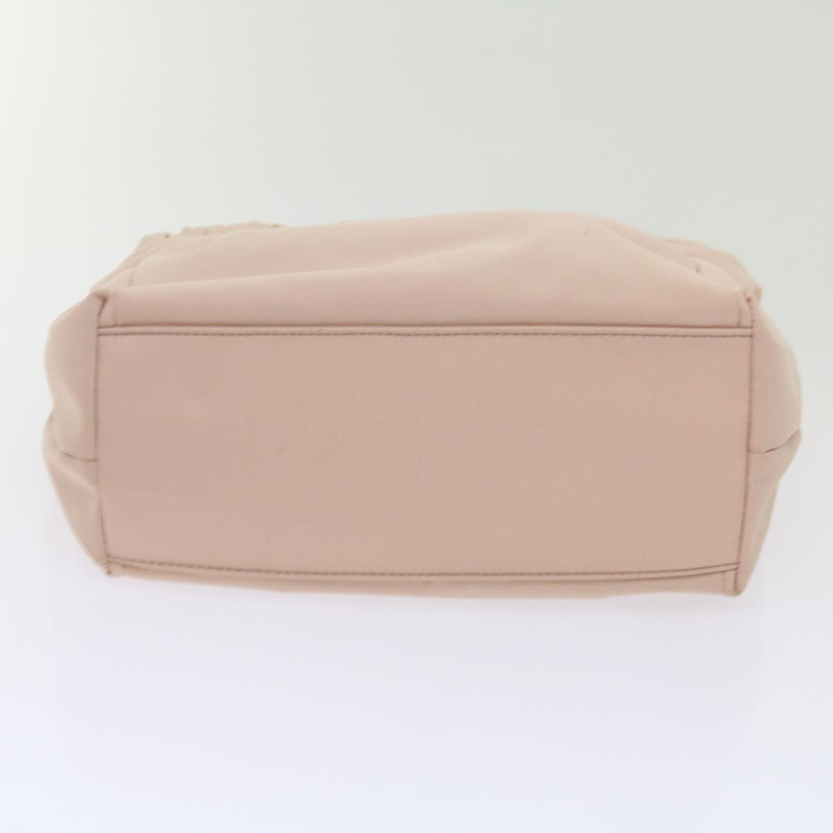 Salvatore Ferragamo Hand Bag Nylon Pink Auth bs12705