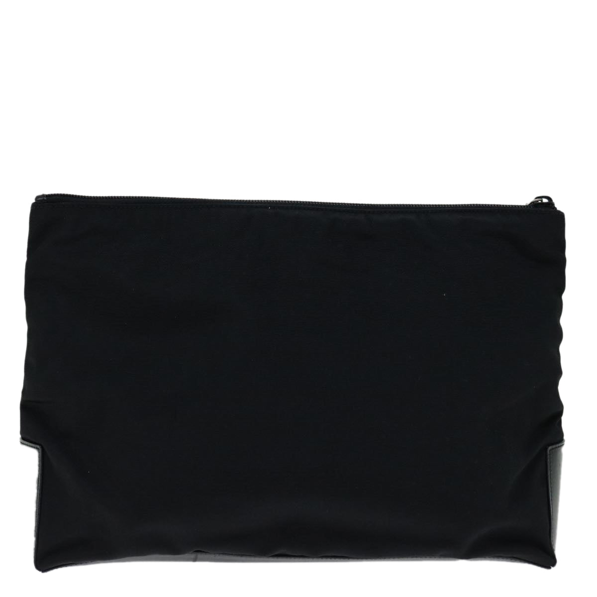 GUCCI Clutch Bag Nylon Black 014 1131 Auth bs12749 - 0
