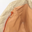 CELINE Macadam Canvas Tote Bag Beige Auth bs12760-20