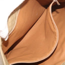 CELINE Macadam Canvas Tote Bag Beige Auth bs12760-21