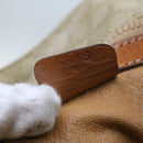 CELINE Macadam Canvas Tote Bag Beige Auth bs12760-22