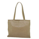 CELINE Macadam Canvas Tote Bag Beige Auth bs12760-2