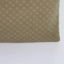 CELINE Macadam Canvas Tote Bag Beige Auth bs12760-4