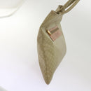 CELINE Macadam Canvas Tote Bag Beige Auth bs12760-5