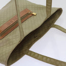CELINE Macadam Canvas Tote Bag Beige Auth bs12760-7