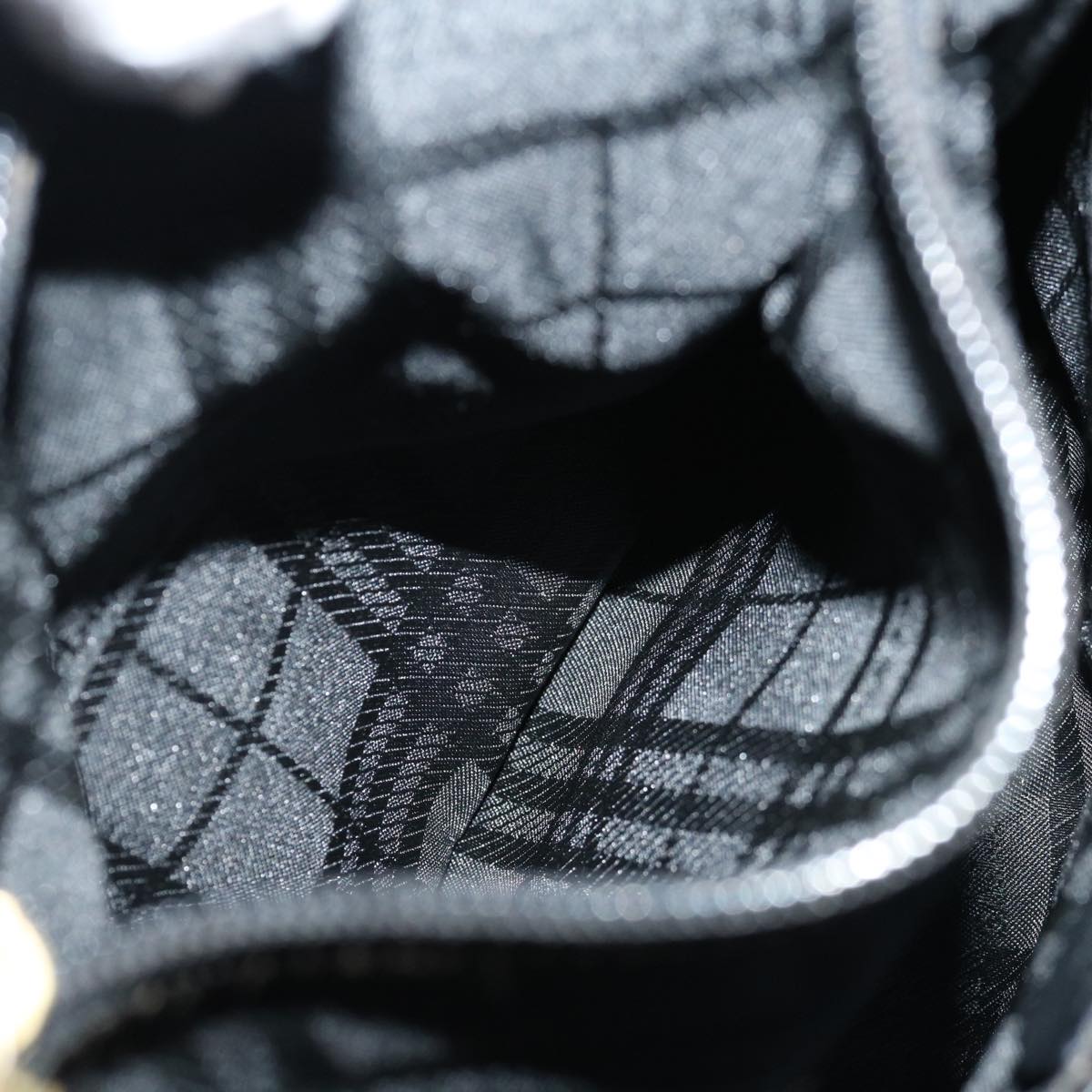 Burberrys Nova Check Shoulder Bag Canvas Beige Black Auth bs12788