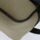 BURBERRY Clutch Bag Nylon Beige Black Auth bs12796-17