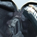 BURBERRY Clutch Bag Nylon Beige Black Auth bs12796-19