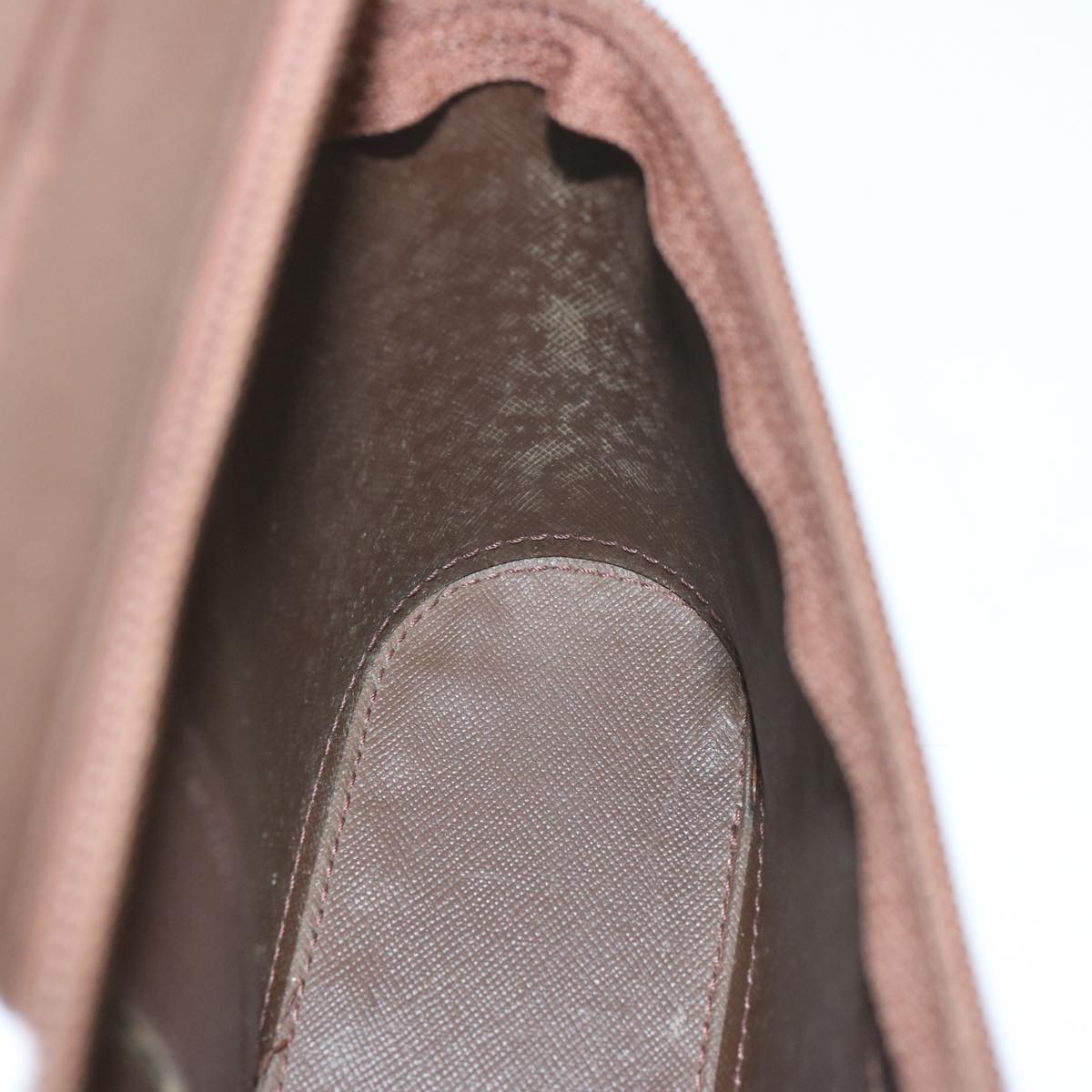 Burberrys Nova Check Shoulder Bag Canvas Beige Auth bs12797