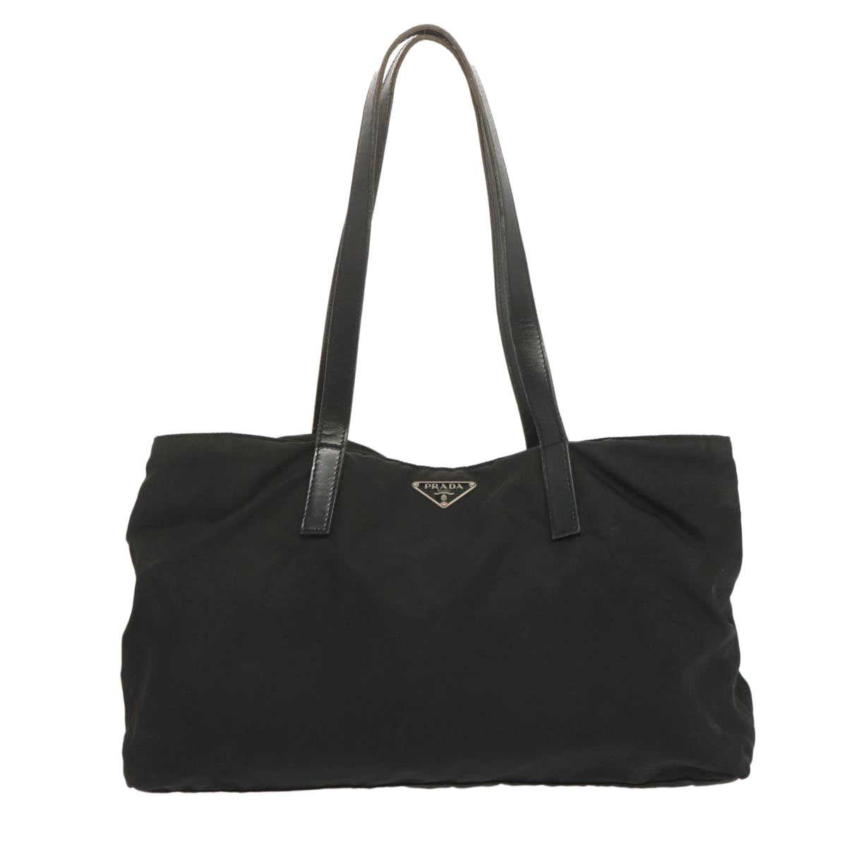 PRADA Shoulder Bag Nylon Black Auth bs12813 - 0