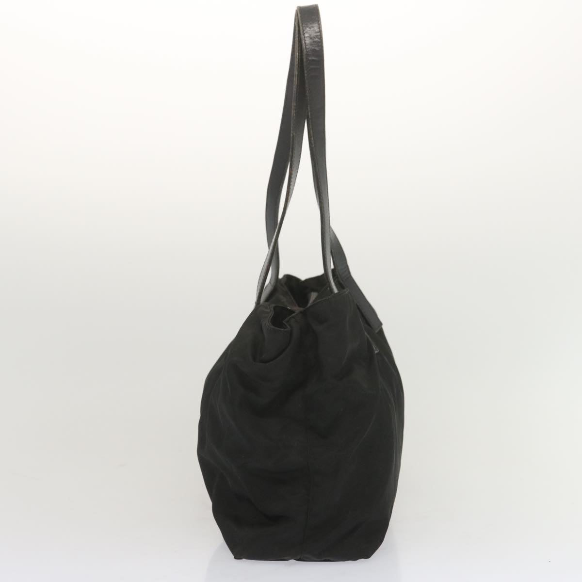 PRADA Shoulder Bag Nylon Black Auth bs12813