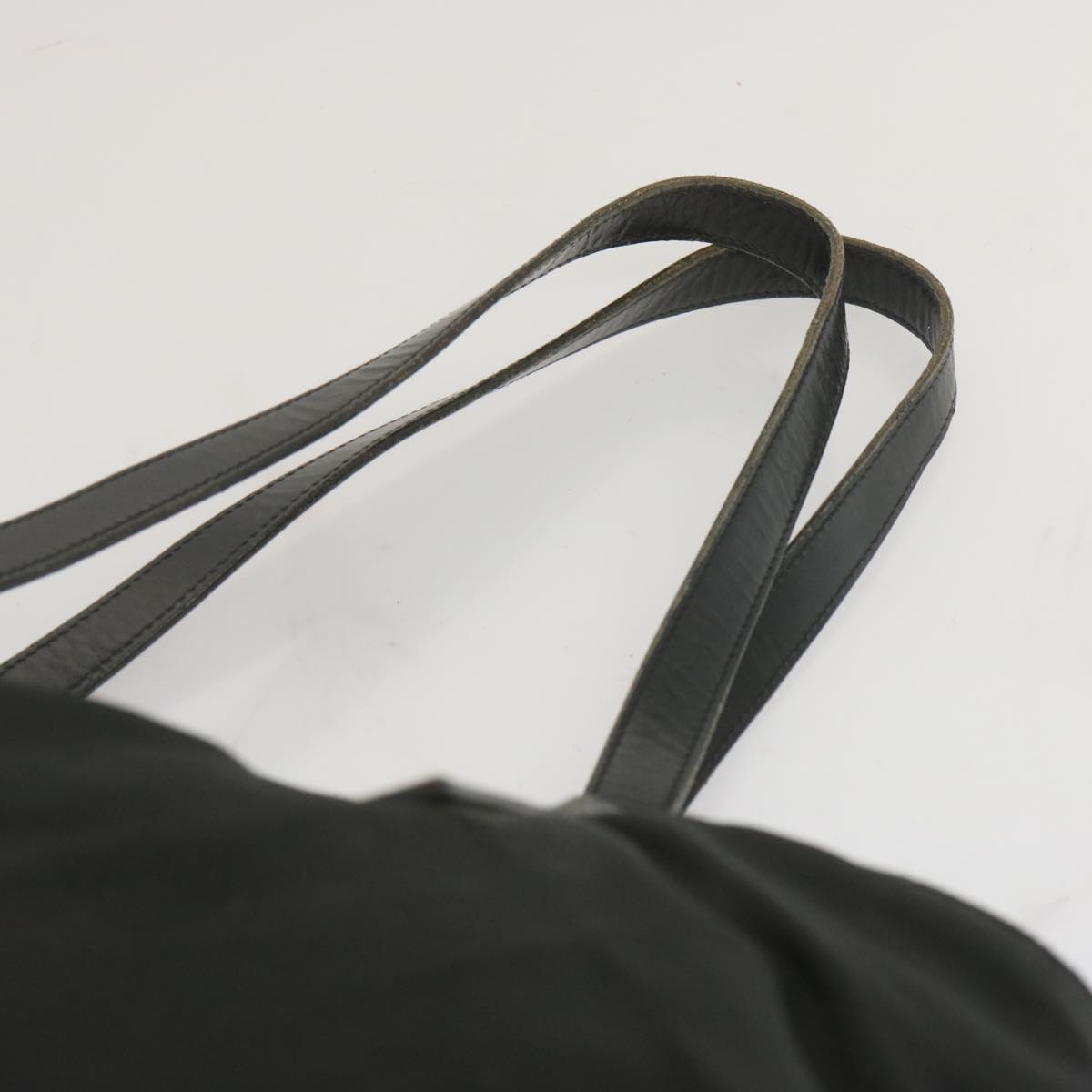 PRADA Shoulder Bag Nylon Black Auth bs12813