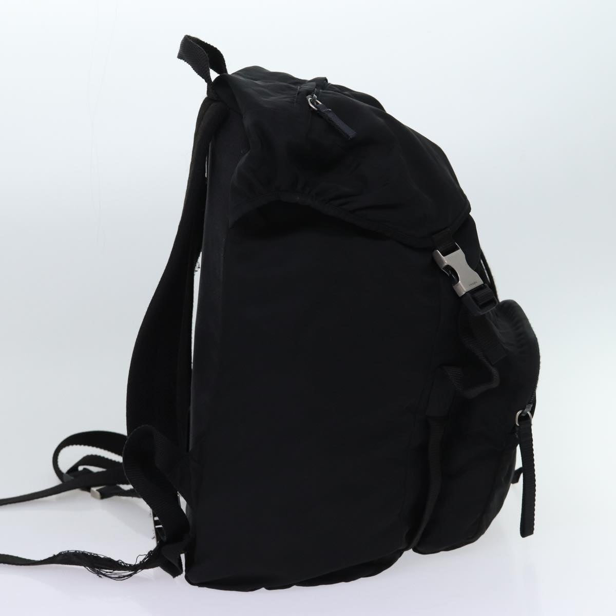 PRADA Backpack Nylon Black Auth bs12816
