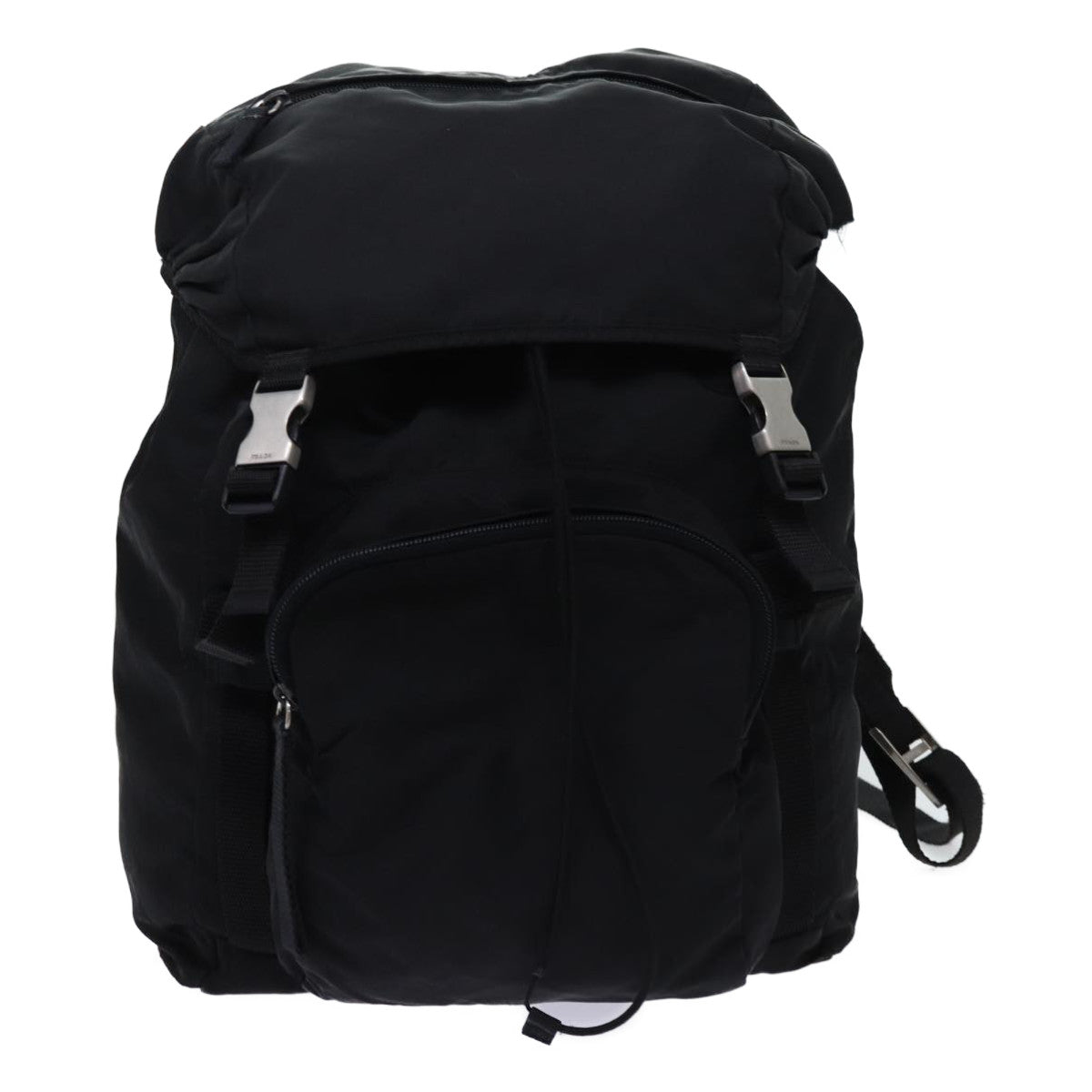 PRADA Sports Shoulder Bag Nylon Black Auth bs12818
