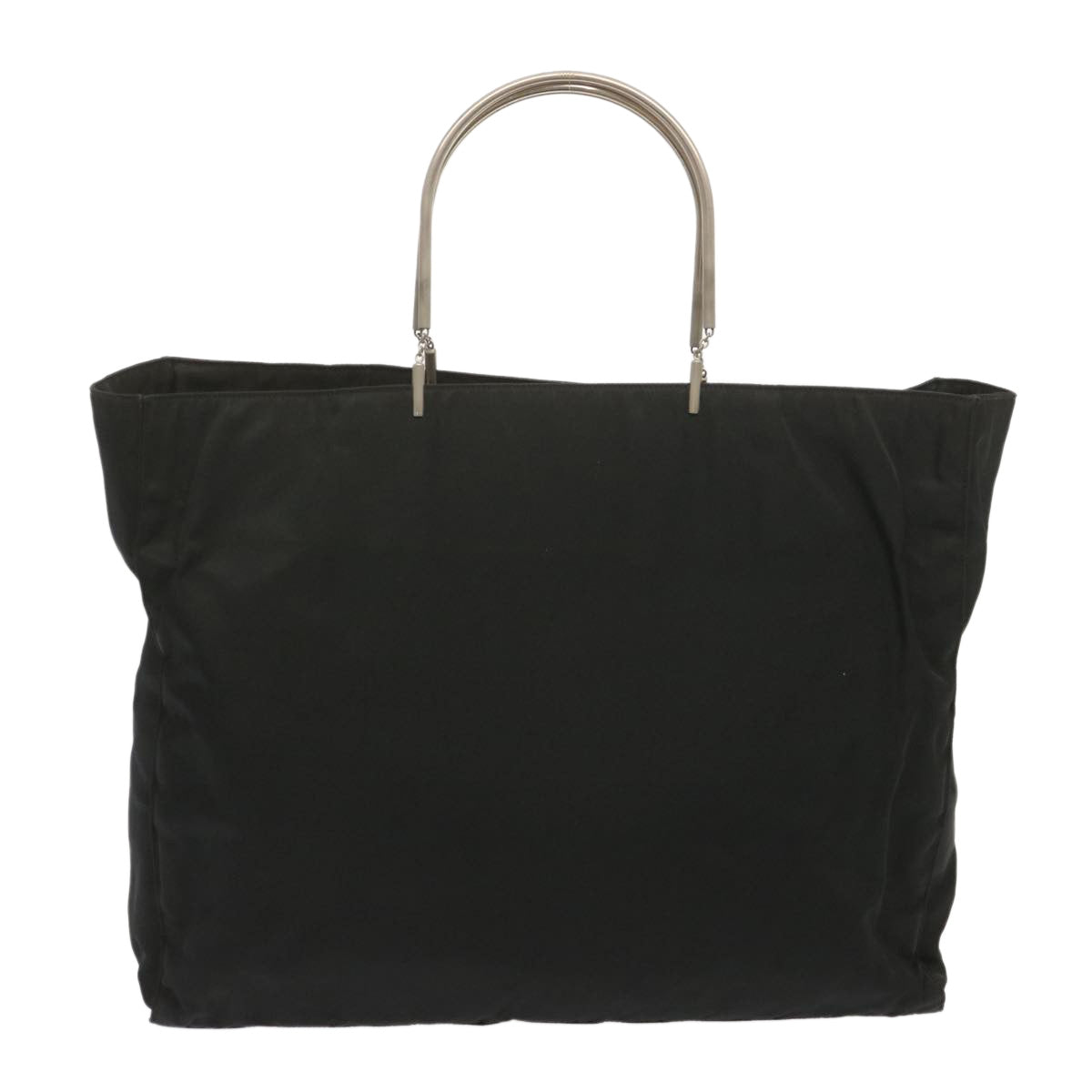 PRADA Hand Bag Nylon Black Auth bs12823 - 0