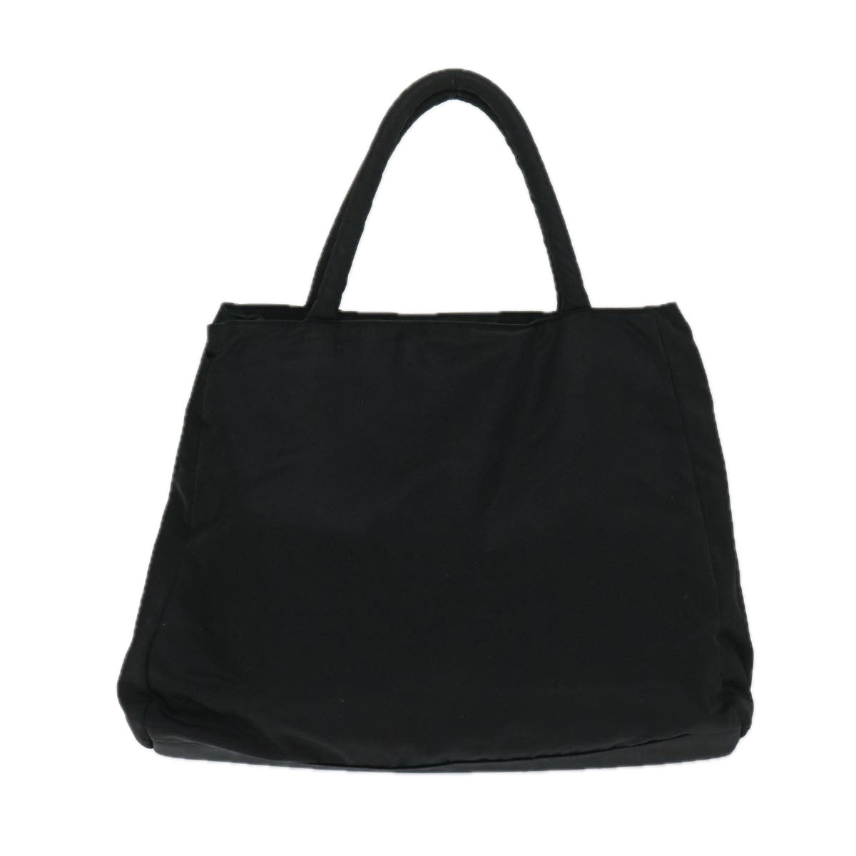 PRADA Hand Bag Nylon Black Auth bs12829