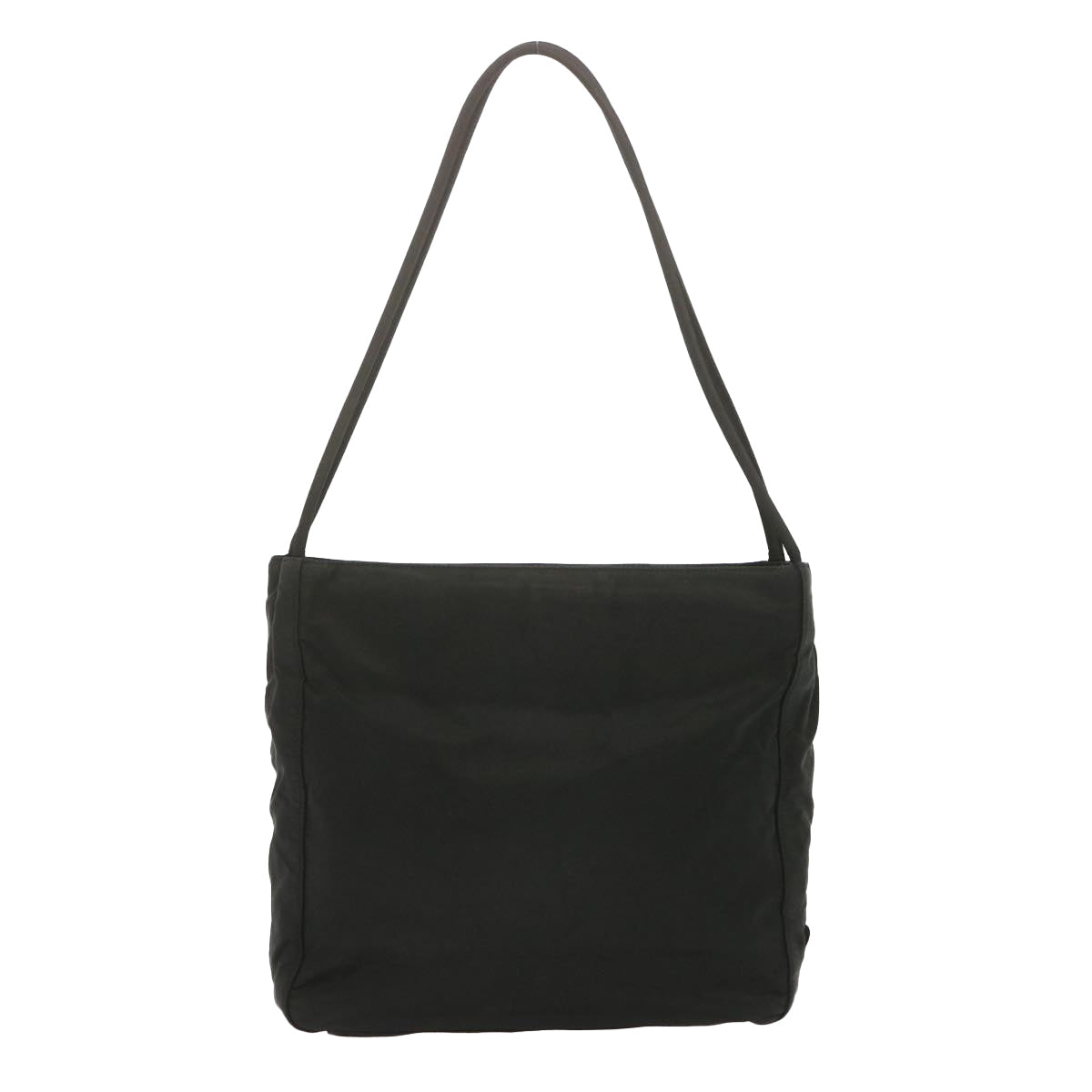 PRADA Shoulder Bag Nylon Black Auth bs12830