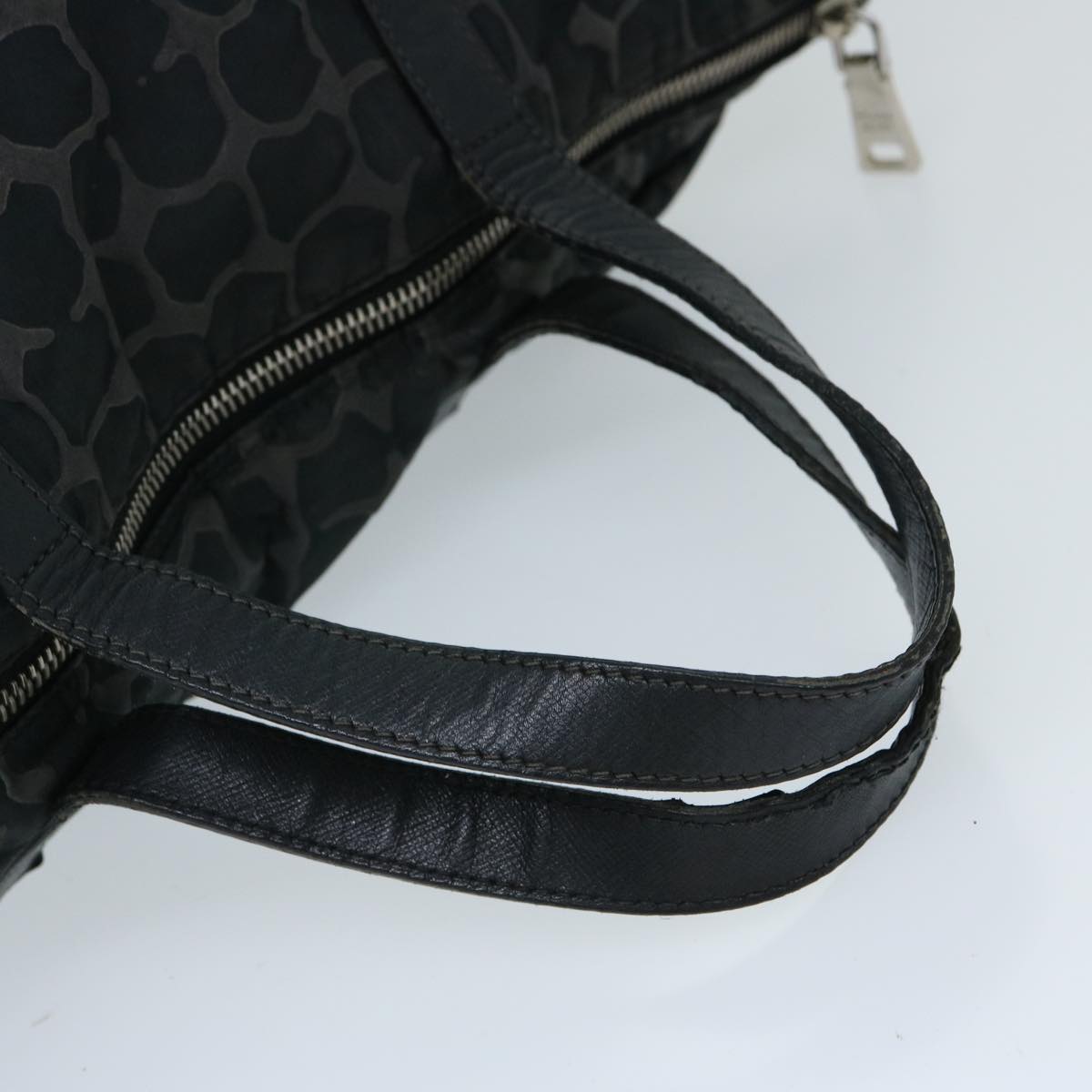 PRADA Shoulder Bag Nylon 2way Black Auth bs12865