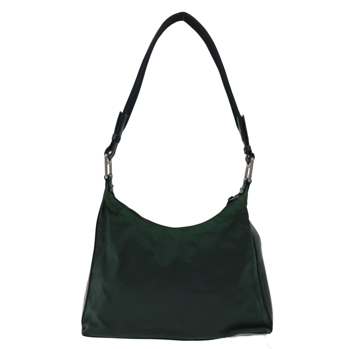 PRADA Shoulder Bag Nylon Khaki Auth bs12867 - 0