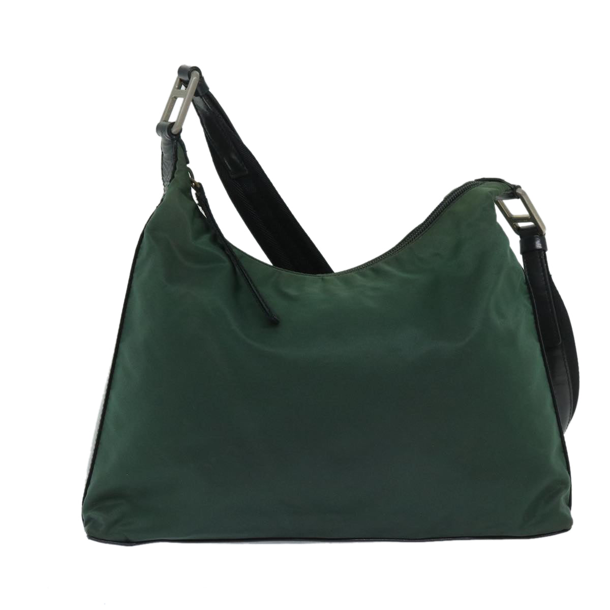 PRADA Shoulder Bag Nylon Green Auth bs12873 - 0