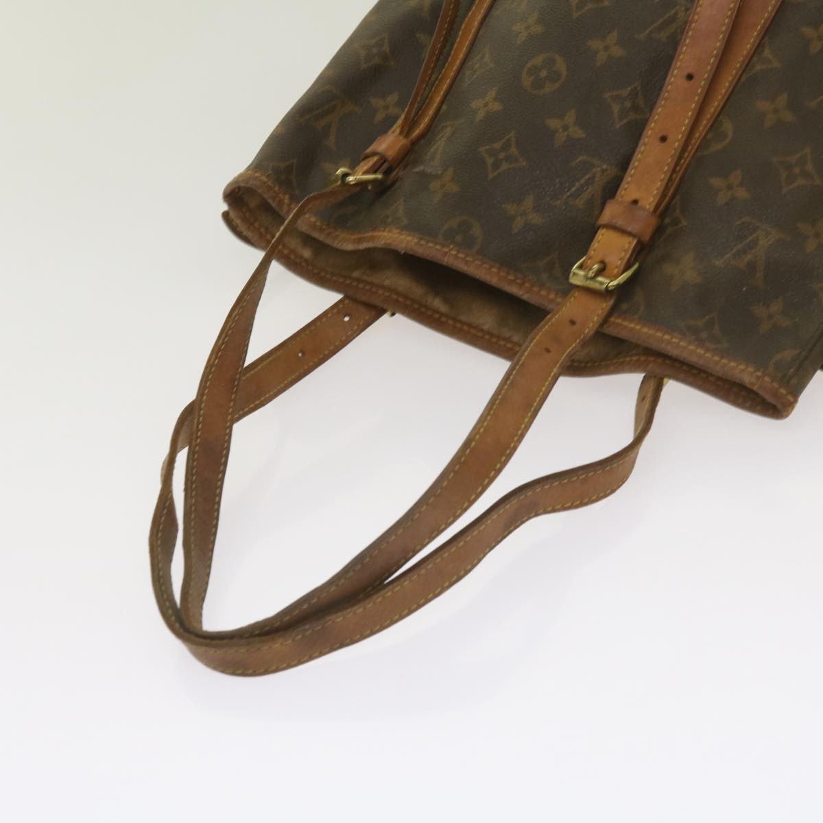 LOUIS VUITTON Monogram Bucket GM Shoulder Bag M42236 LV Auth bs12876