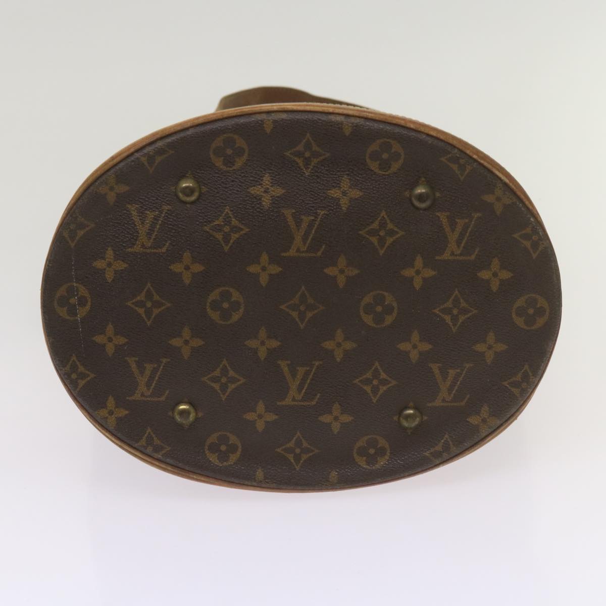 LOUIS VUITTON Monogram Bucket GM Shoulder Bag M42236 LV Auth bs12876