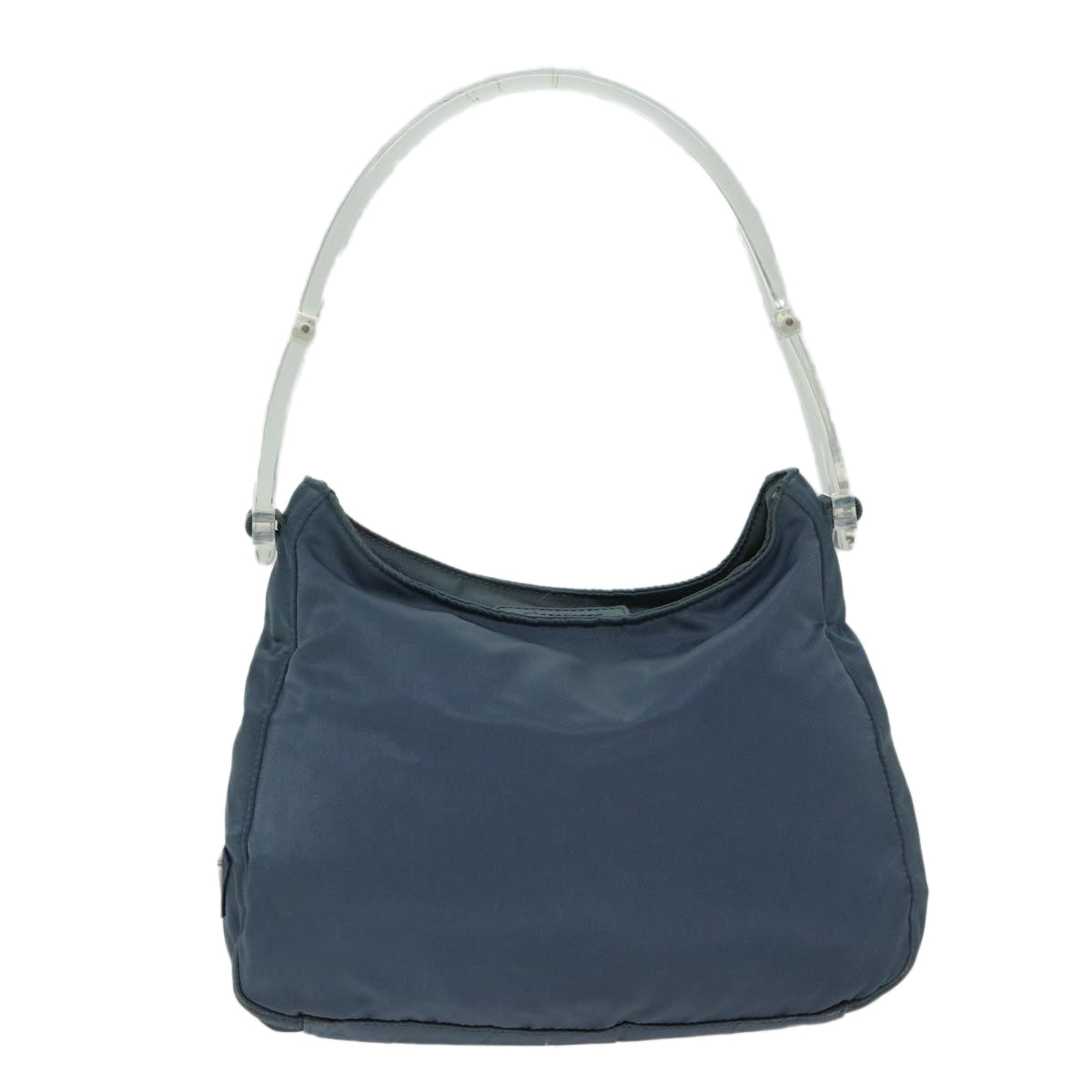 PRADA Shoulder Bag Nylon Blue Auth bs12900