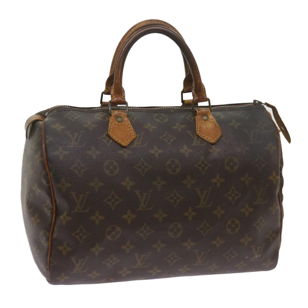 LOUIS VUITTON Monogram Speedy 30 Hand Bag M41526 LV Auth bs12904