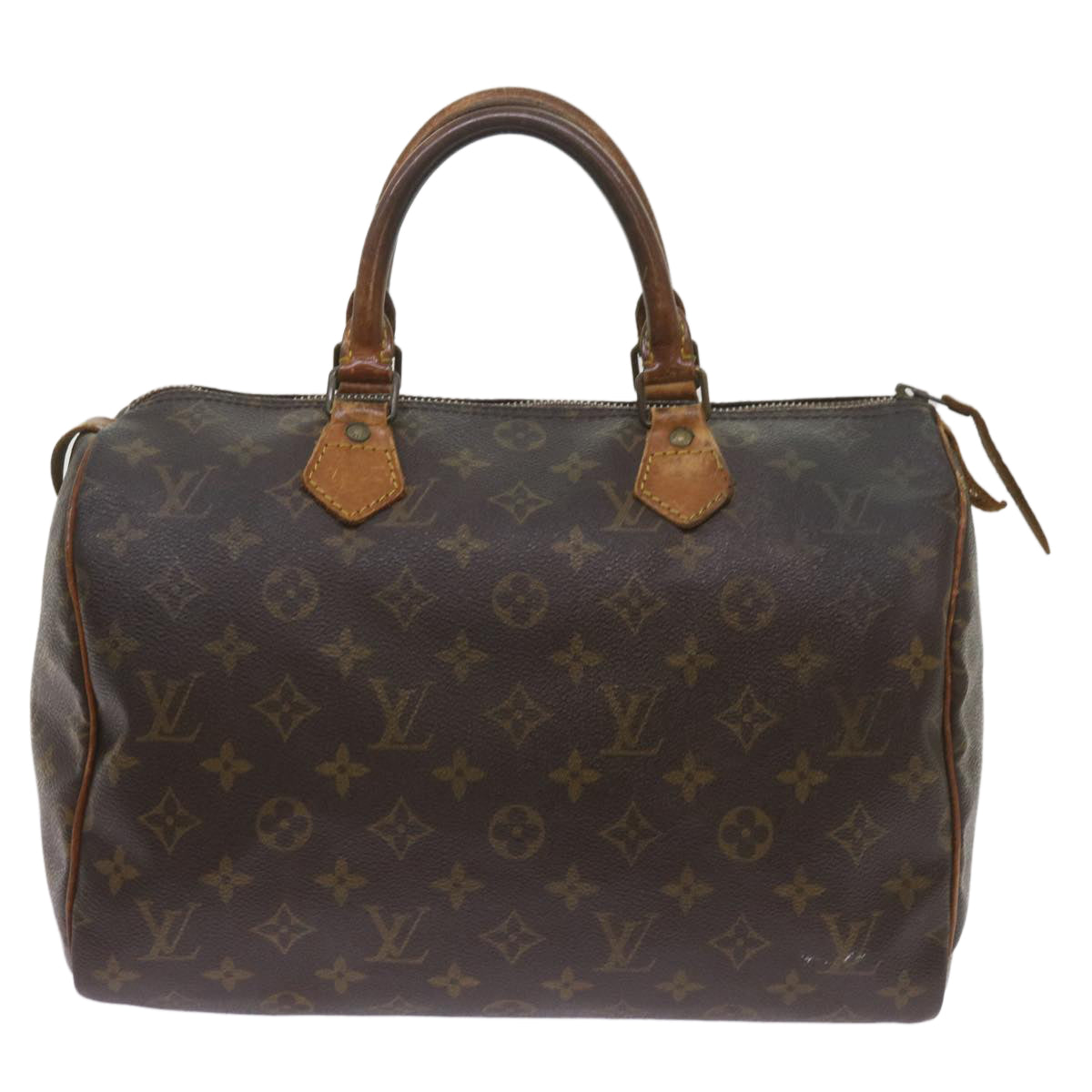 LOUIS VUITTON Monogram Speedy 30 Hand Bag M41526 LV Auth bs12904