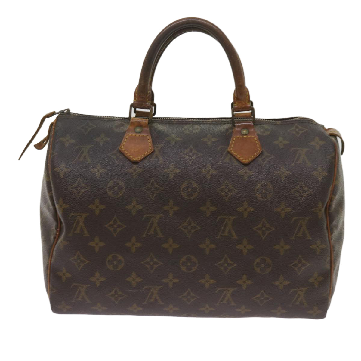 LOUIS VUITTON Monogram Speedy 30 Hand Bag M41526 LV Auth bs12904