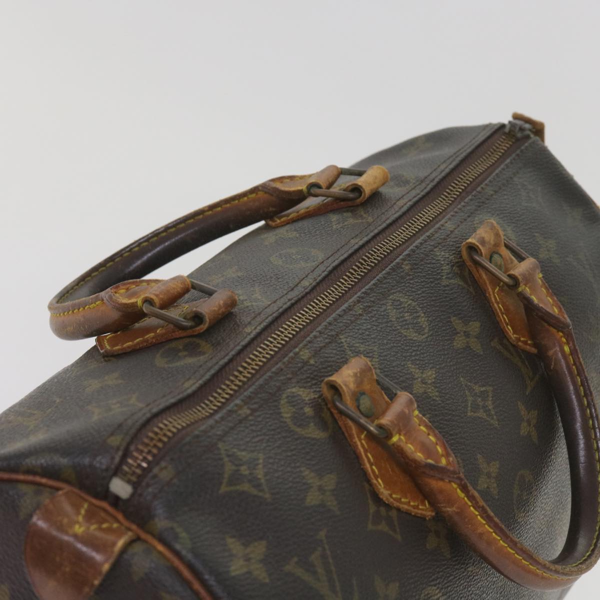 LOUIS VUITTON Monogram Speedy 30 Hand Bag M41526 LV Auth bs12904