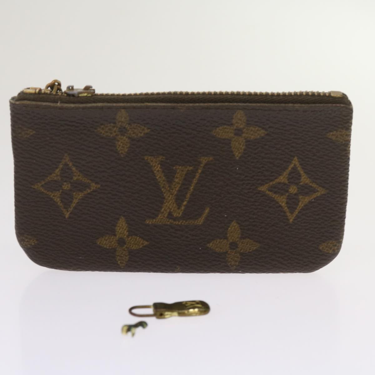 LOUIS VUITTON Monogram Coin Purse iPhone Case 10set Pink Khaki LV Auth bs12937