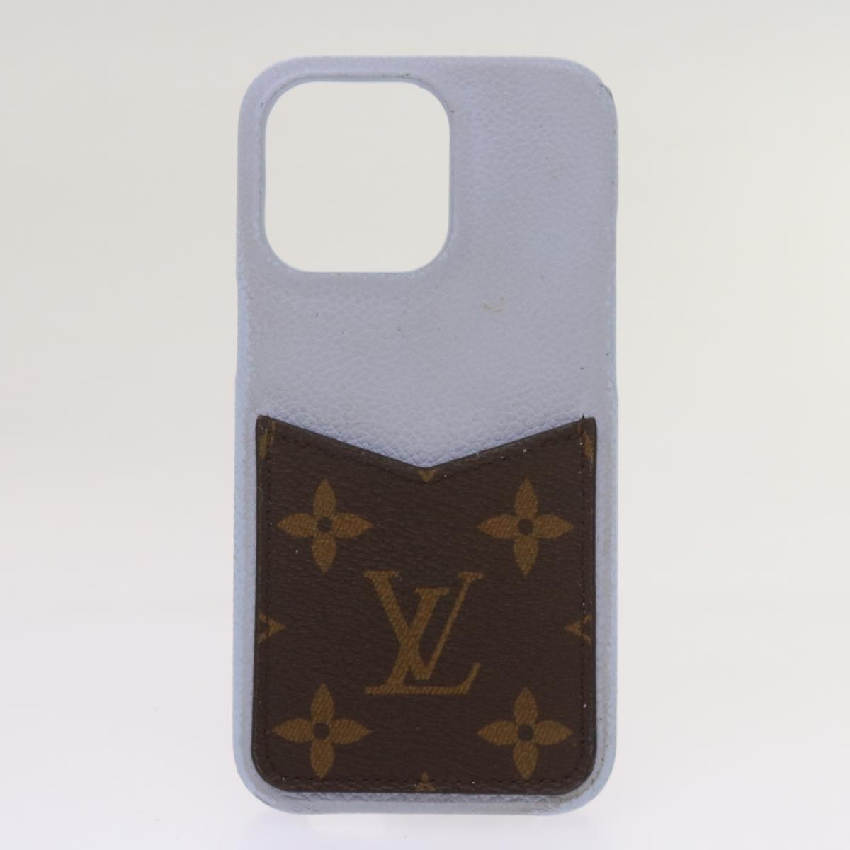 LOUIS VUITTON Monogram Coin Purse iPhone Case 10set Pink Khaki LV Auth bs12937