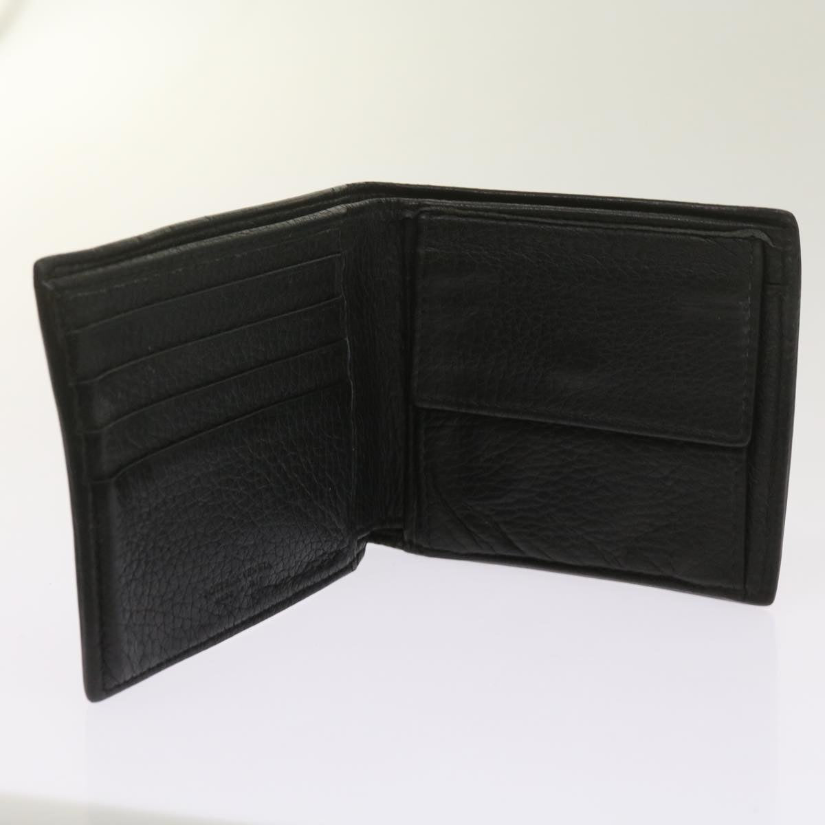 BOTTEGA VENETA INTRECCIATO Wallet Leather 6Set Black Pink blue Auth bs12964