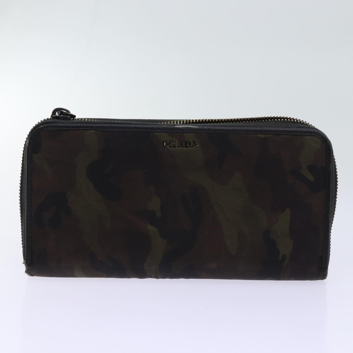 PRADA Key Case Wallet Safiano leather 6Set Black Pink Brown Auth bs12981 - 0