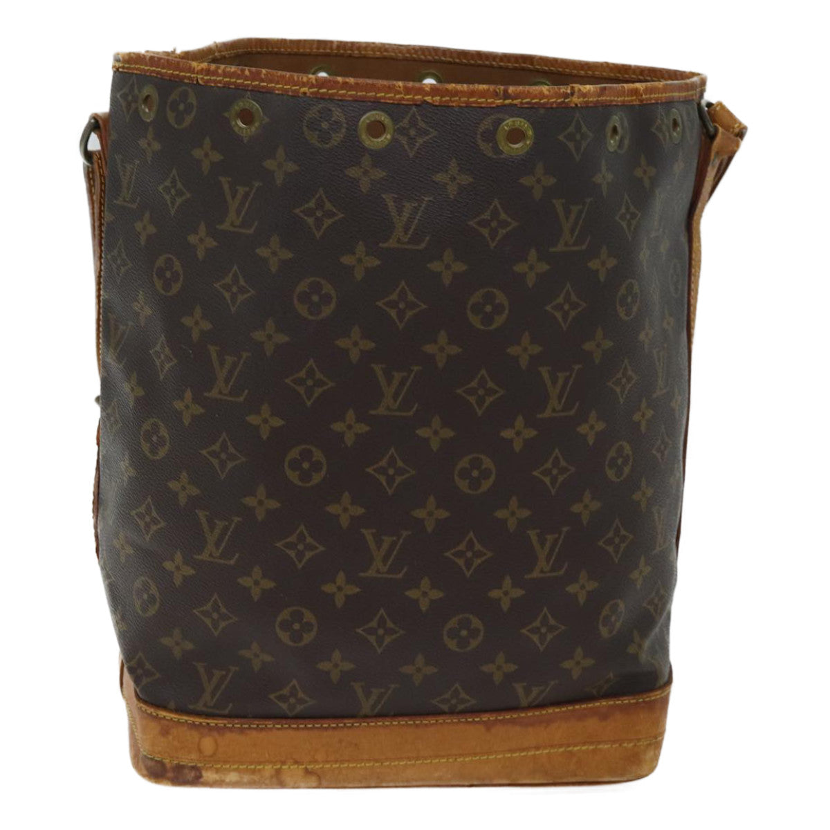 LOUIS VUITTON Monogram Noe Shoulder Bag M42224 LV Auth bs13007