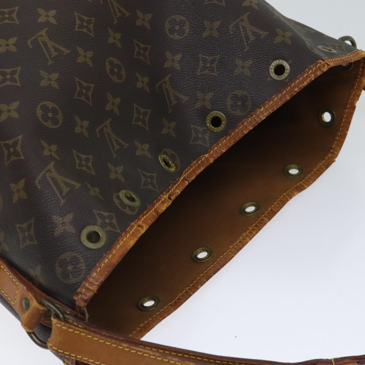 LOUIS VUITTON Monogram Noe Shoulder Bag M42224 LV Auth bs13007